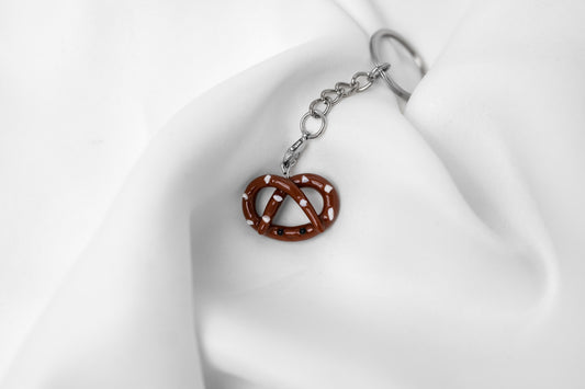 Brezel Schlüsselanhänger