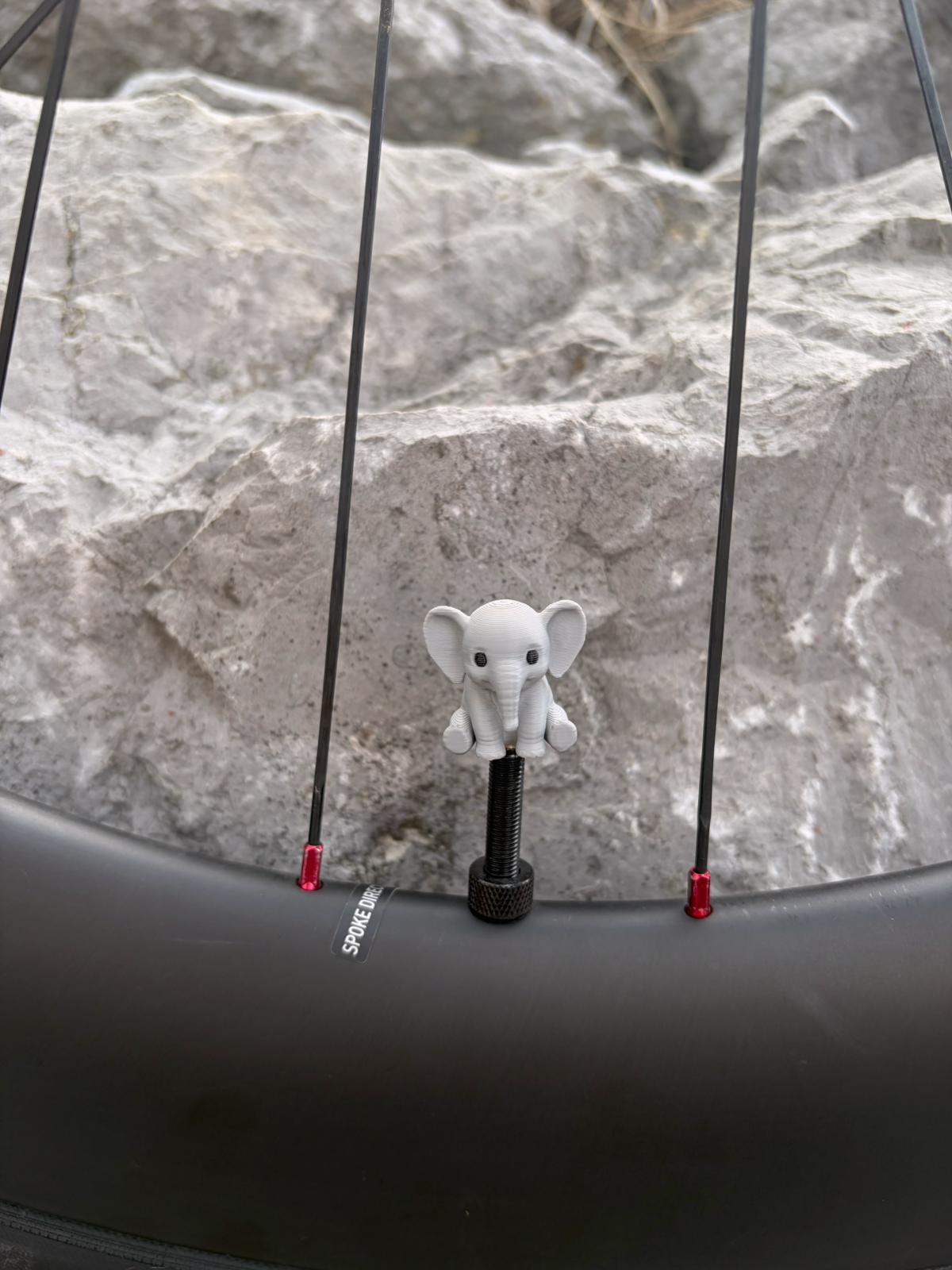Elefant Ventilkappe