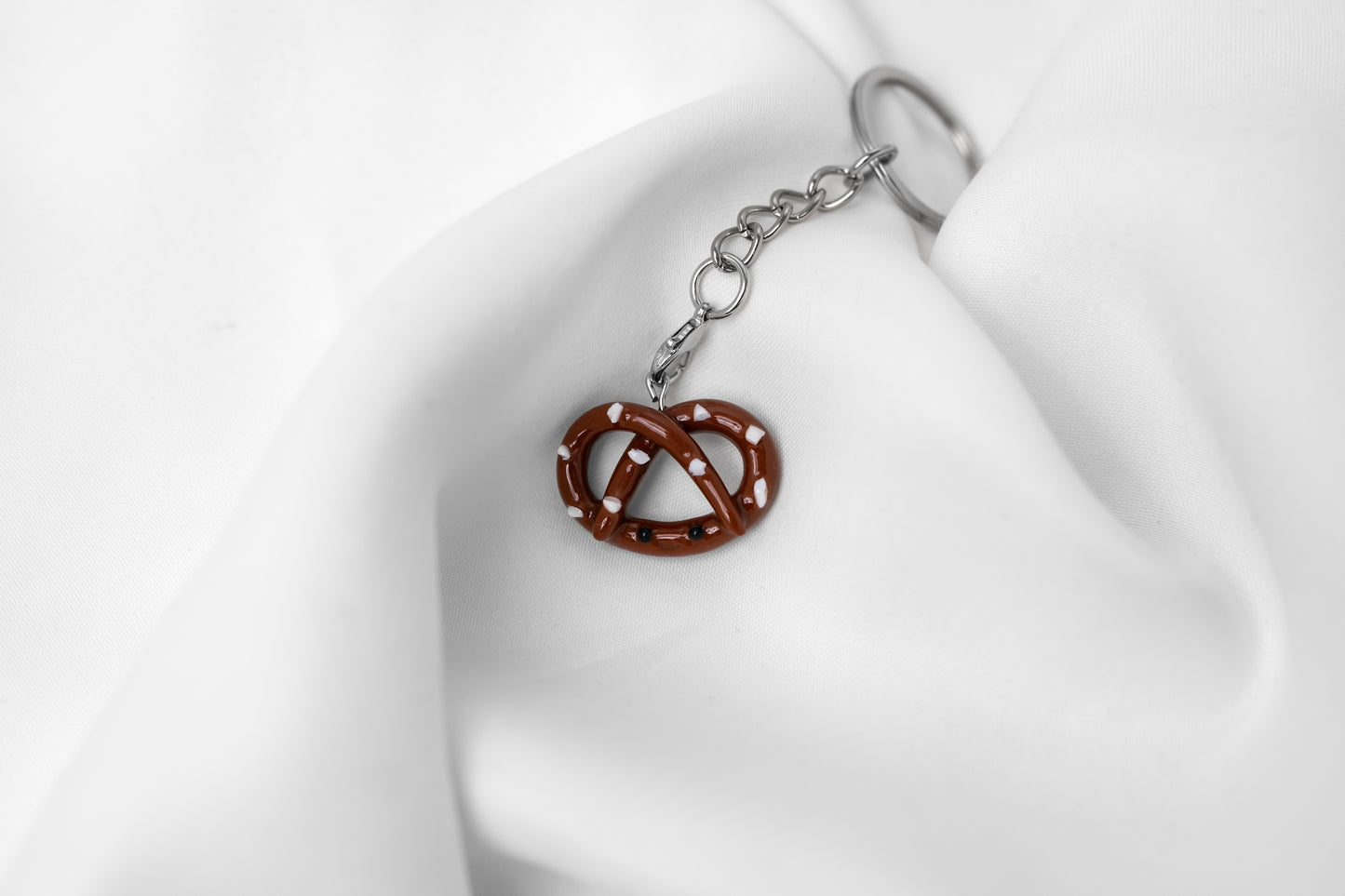 Brezel Schlüsselanhänger