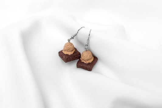 Brownie-Mocca Ohrringe