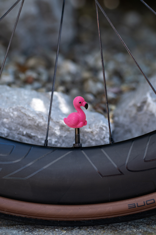 Flamingo Ventilkappe (Presta)