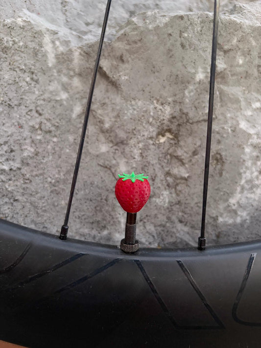 Erdbeer Ventilkappe