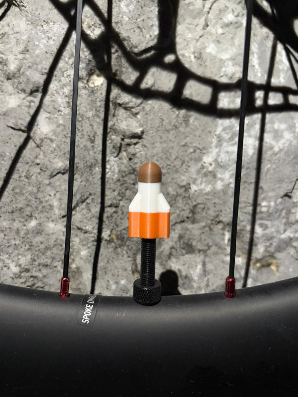 Raketen Glace Ventilkappe