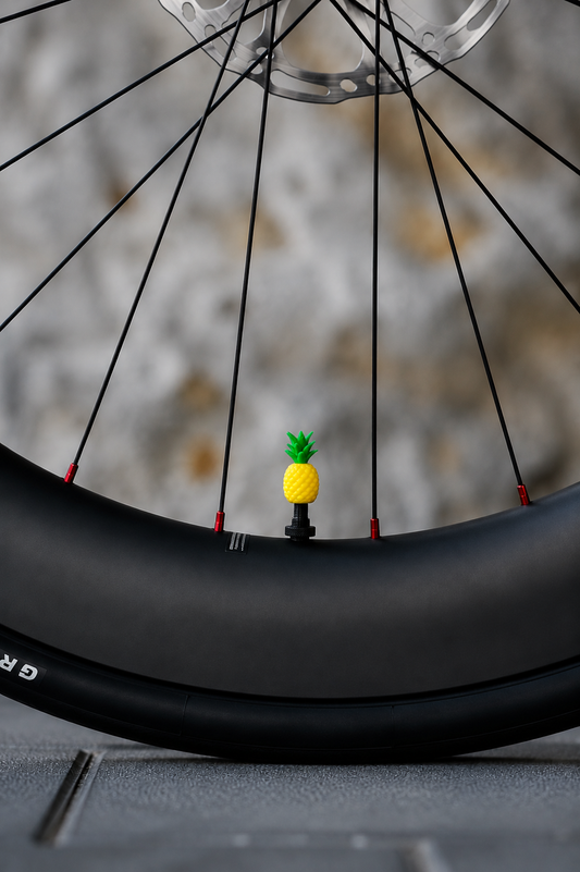 Ananas Ventilkappe (Presta)