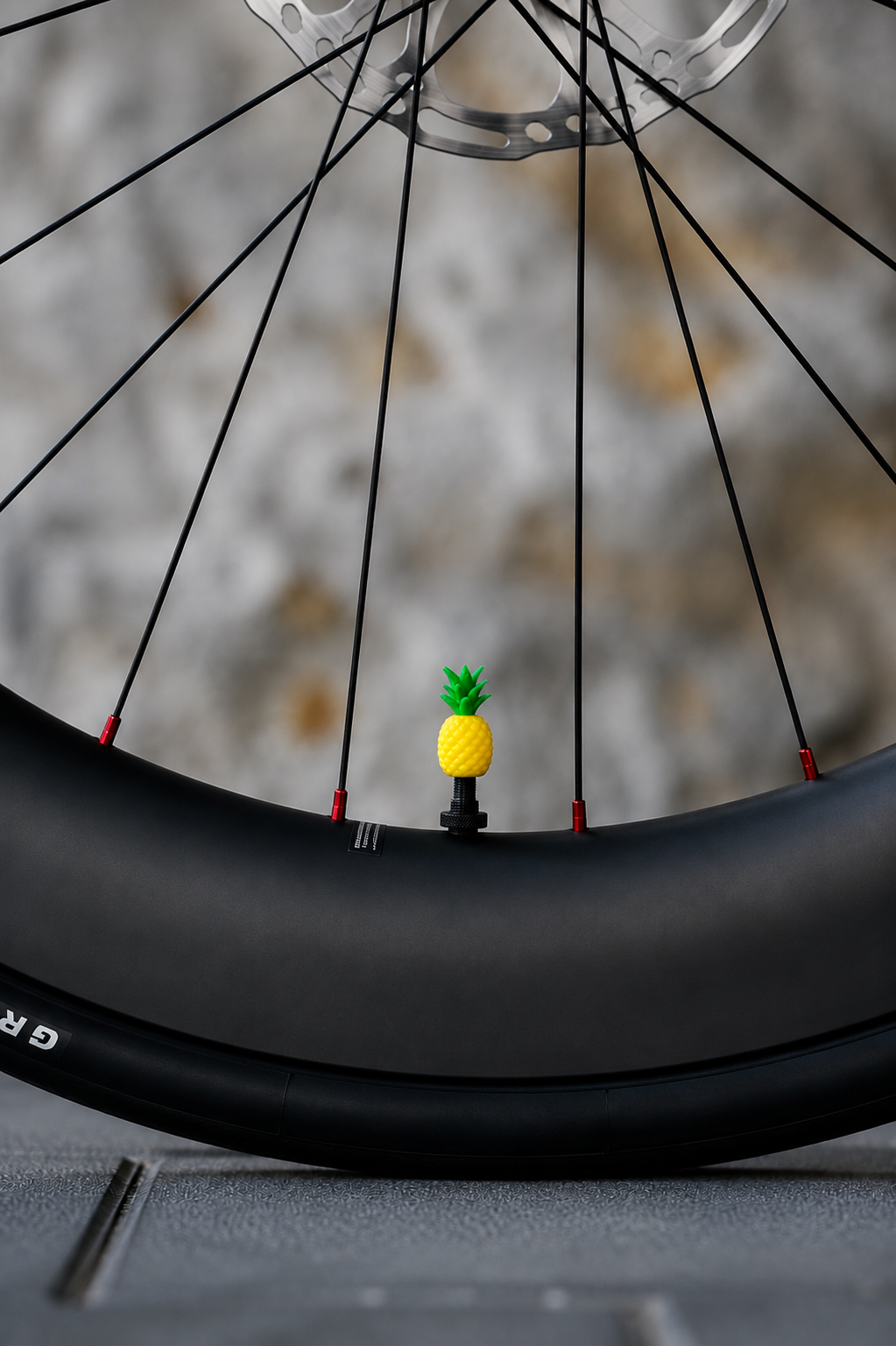 Ananas Ventilkappe (Schrader)