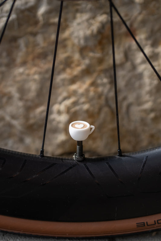 Cappuccino Ventilkappe (Presta)