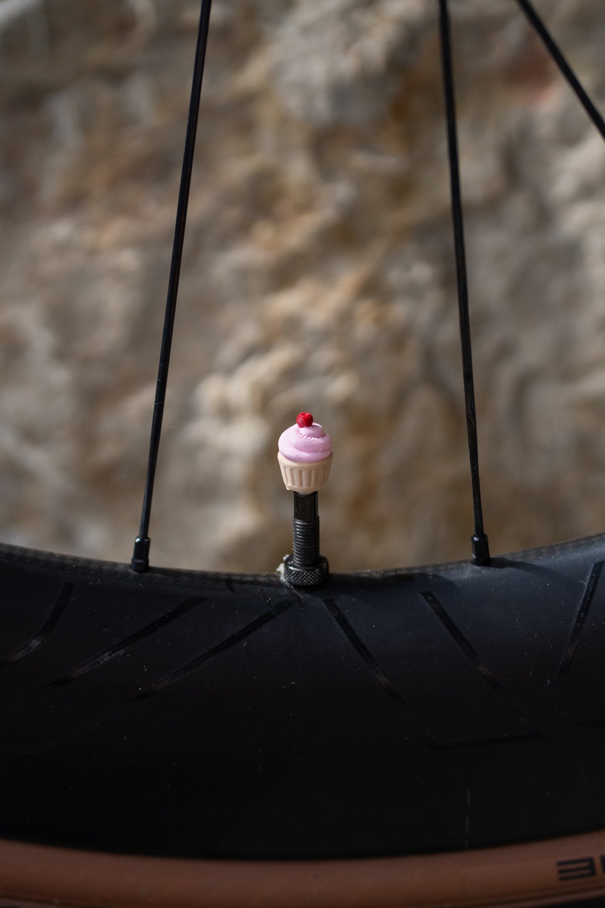 Cupcake Ventilkappe (Schrader)